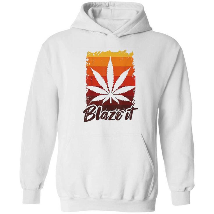 Funny Marijuana For Men Blaze It Hoodie