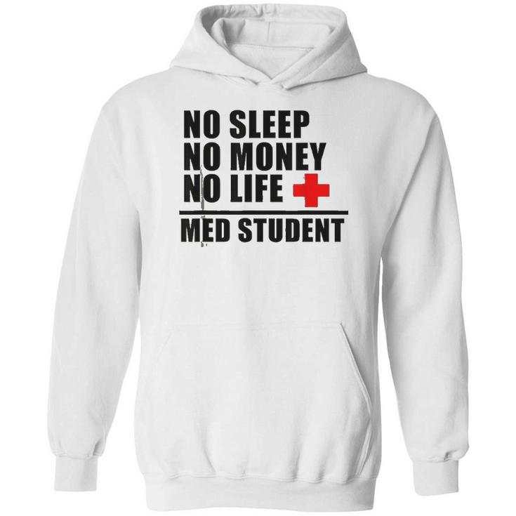 Funny Med Schooltrust Me Im Almost A Doctor Hoodie