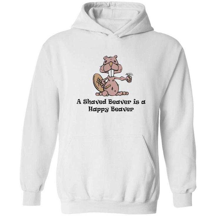 Funny Shaved Beaver Shirt 1 Hoodie