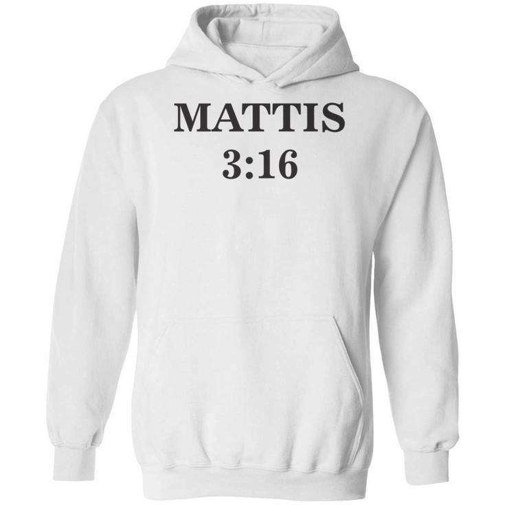 General Mad Dog Mattis 316 Funny Parody Hoodie