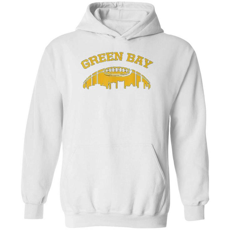 Green Bay Skyline Green Bay Football Hoodie