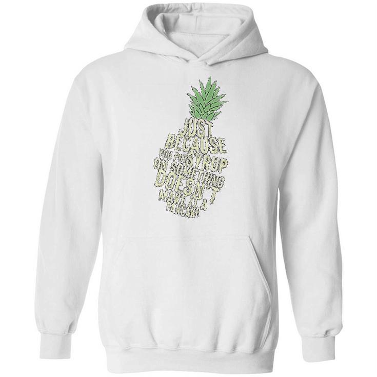 Gus And Spencer Funny Pineapple Psych Hoodie