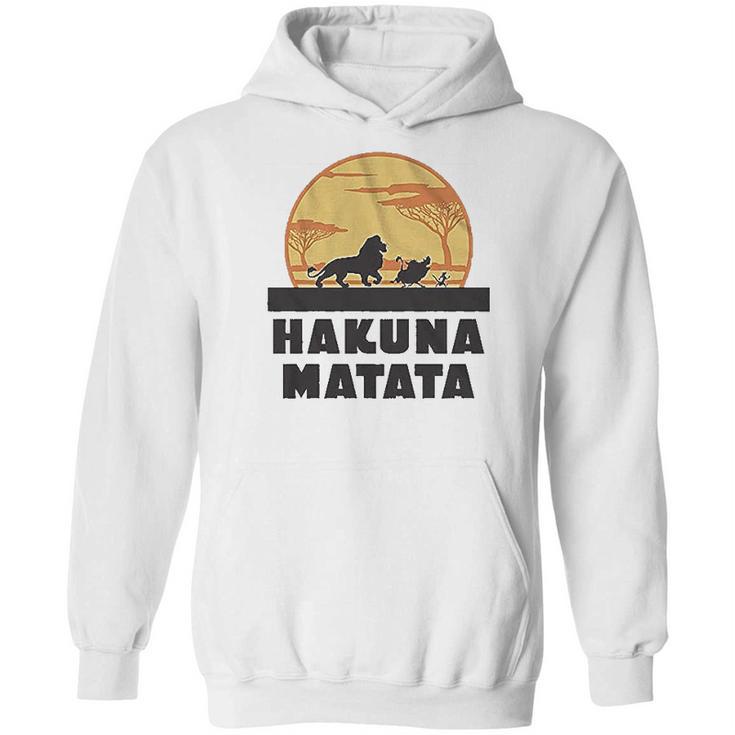 Hakuna Matata Africa Simba Mufasa Hoodie