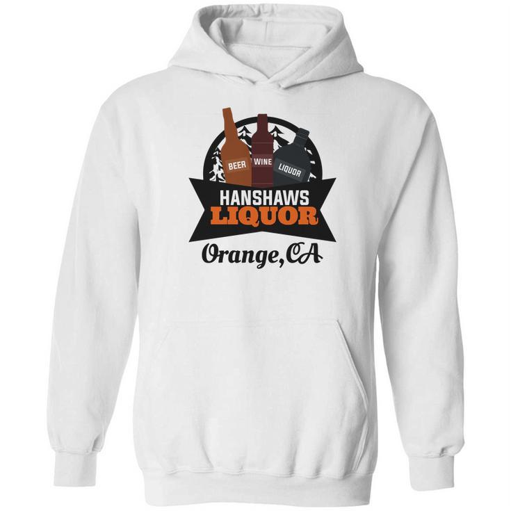 Hanshaw Liquor Orange Ca Hoodie