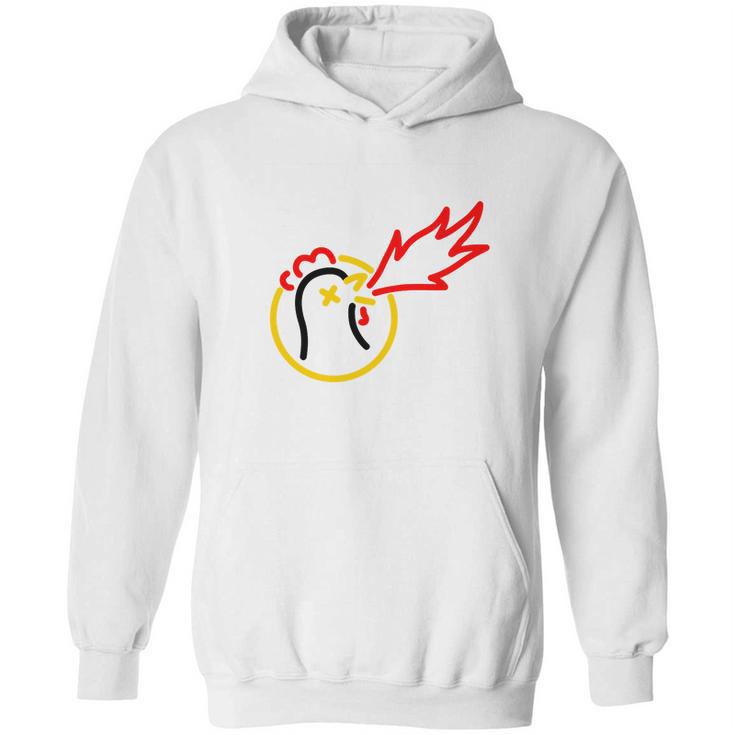 Hot Ones Basic Line Art Hoodie