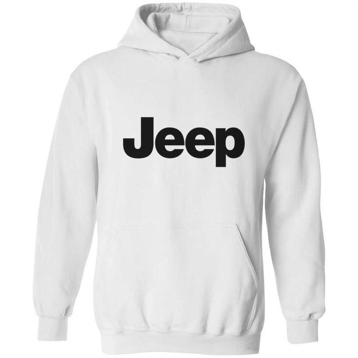 Jeep Classic Word Art Hoodie