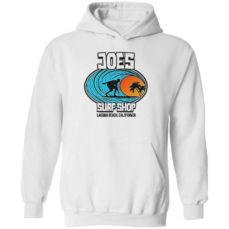 Joes Surf Shop Graphic Art Hoodie