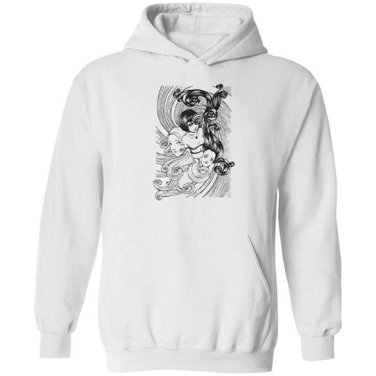 Junji Ito Uzumaki Girls Hoodie