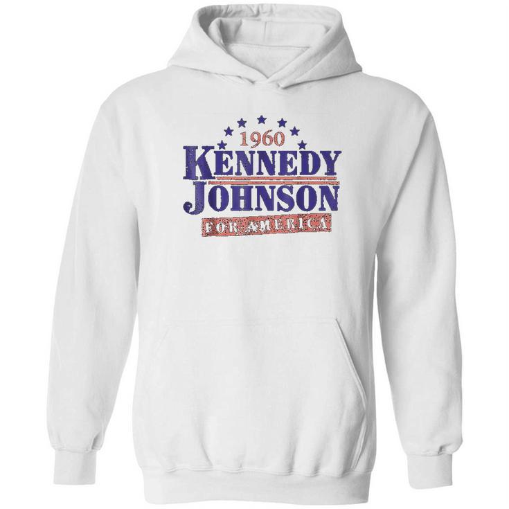 Kennedy Johnson 1960 Presidential Jfk Hoodie