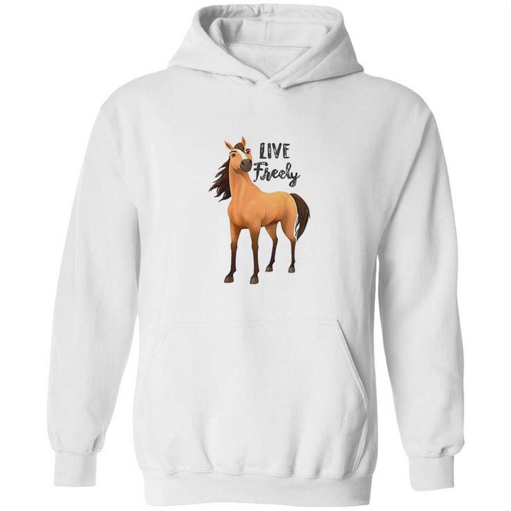 Kids Dreamworks Spirit Riding Free  Live Freely Hoodie