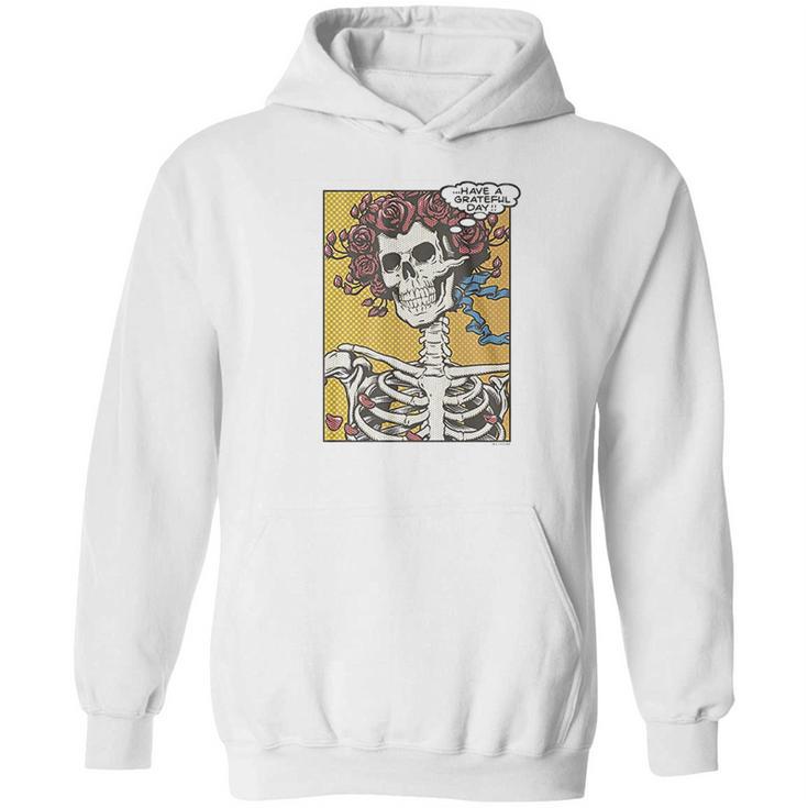 Liquid Blue Dead Pop Art Bertha Have A Grateful Ss Hoodie