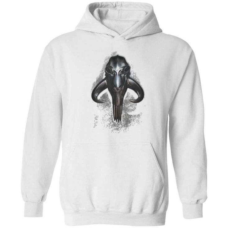 The Mandalorian Armorer Metal Icon Hoodie