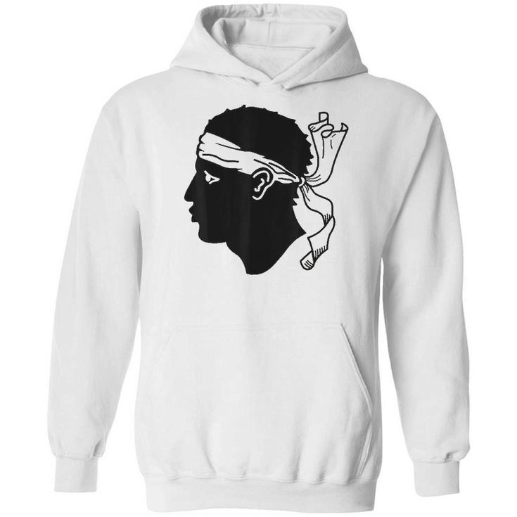 Maure Moors Head Sardinia Corsica Graphic Hoodie