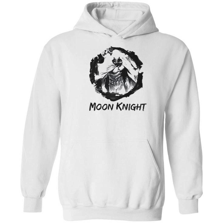 Moon Knight Black And White Hoodie