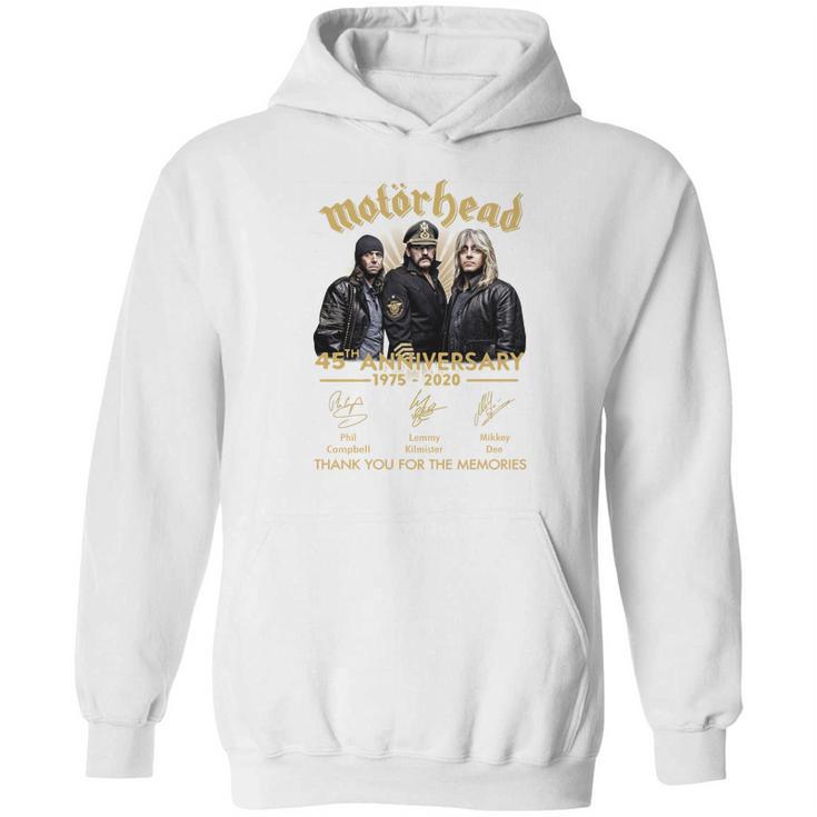 Motorhead 45Th Anniversary 1975-2020 Signatures Shirt Hoodie