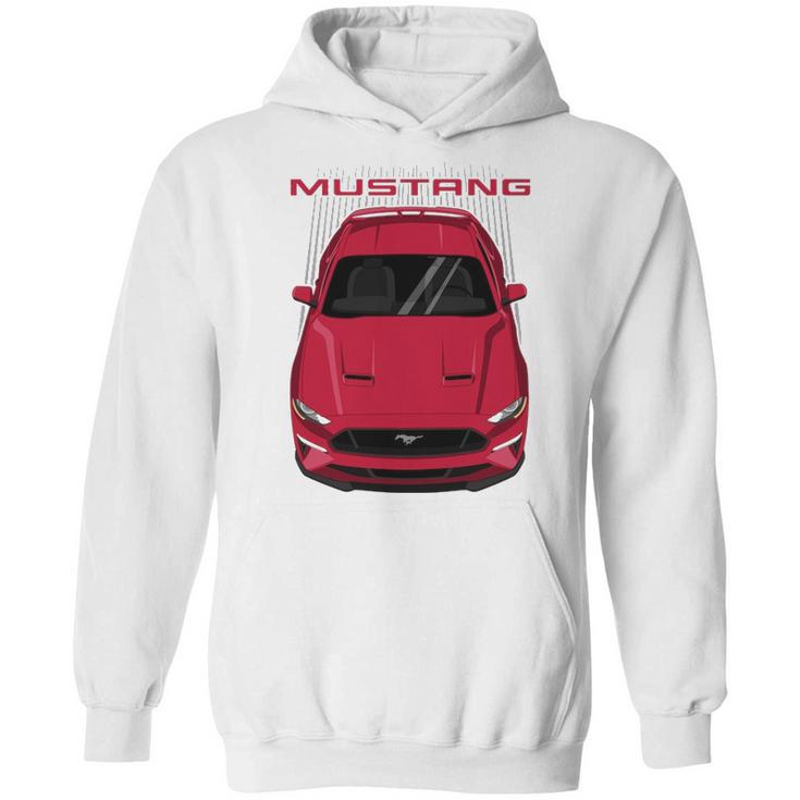 Mustang Gt 2018 To 2019   Ruby Red Hoodie