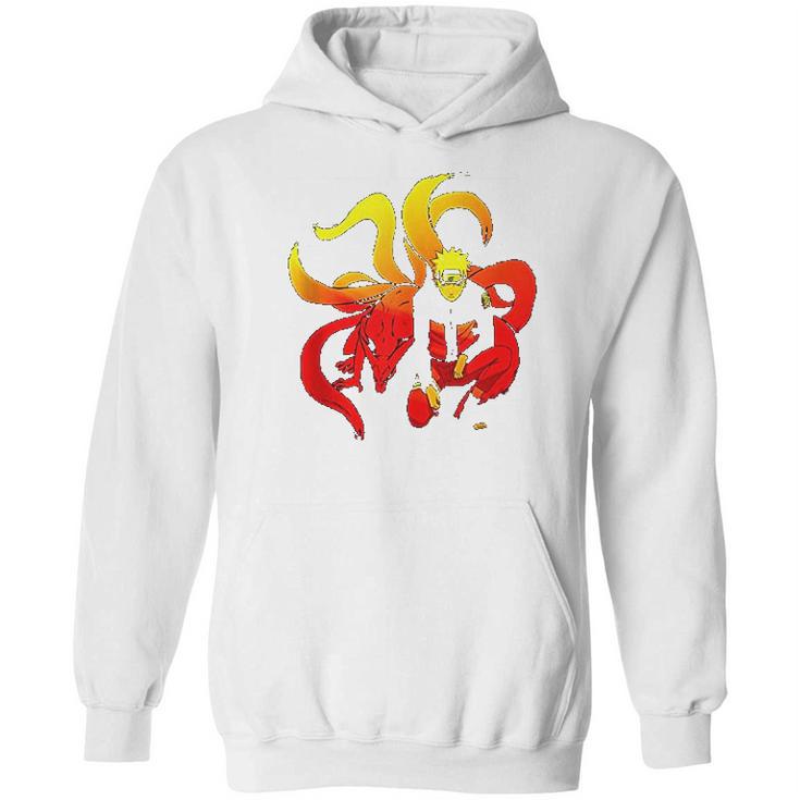 Naruto Shippuden Naruto And 9 Tails Hoodie