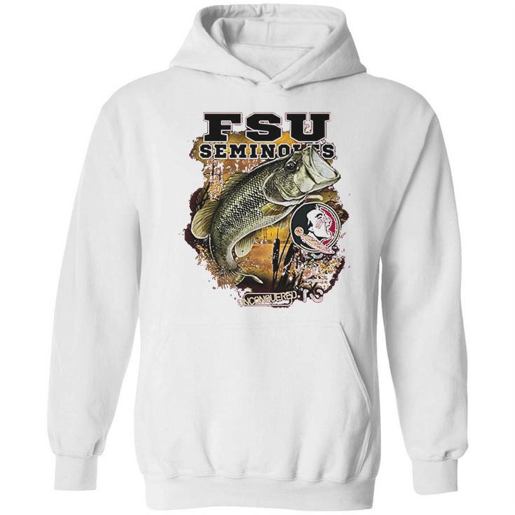 New World Graphics Ncaa Bass Fishing Hoodie