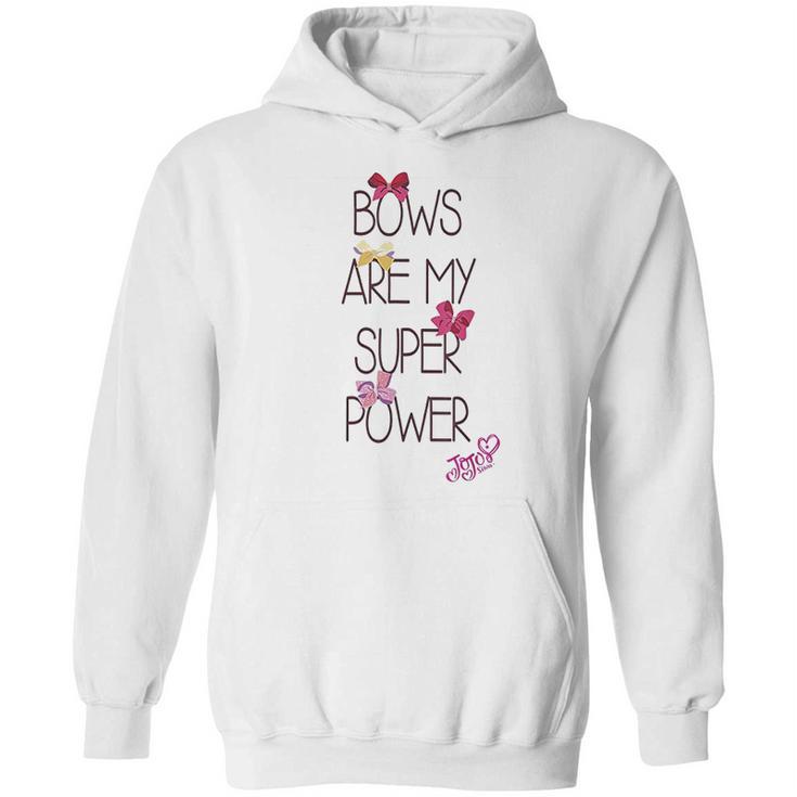 Nickelodeon Jojo Siwa Bows Are My Super Power Hoodie