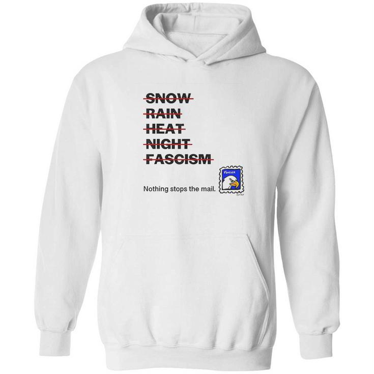 Nothing Stops The Mail Show Support For The Usps Postal Hoodie