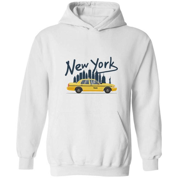 Nyc New York Yellow Cab Taxi Gift Souvenir Hoodie