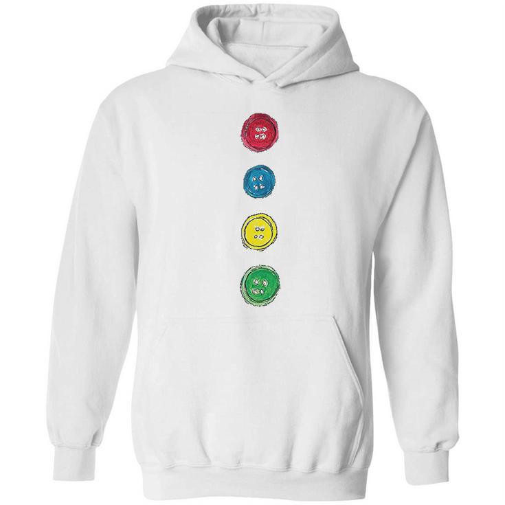 Pete The Cat Petes Buttons Hoodie