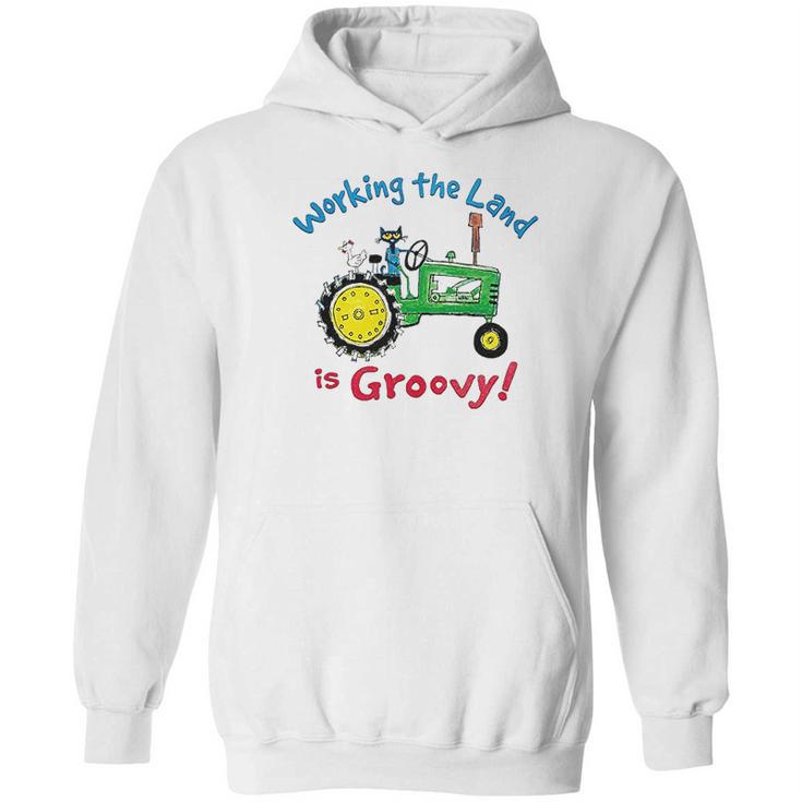 Pete The Cat Working The Land Hoodie