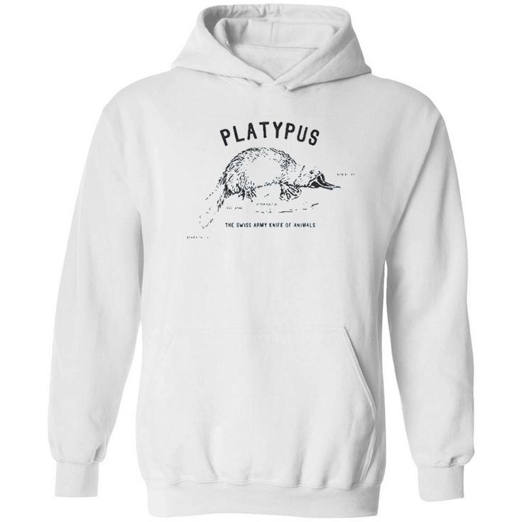 Platypus Swiss Army Of Animals Hoodie