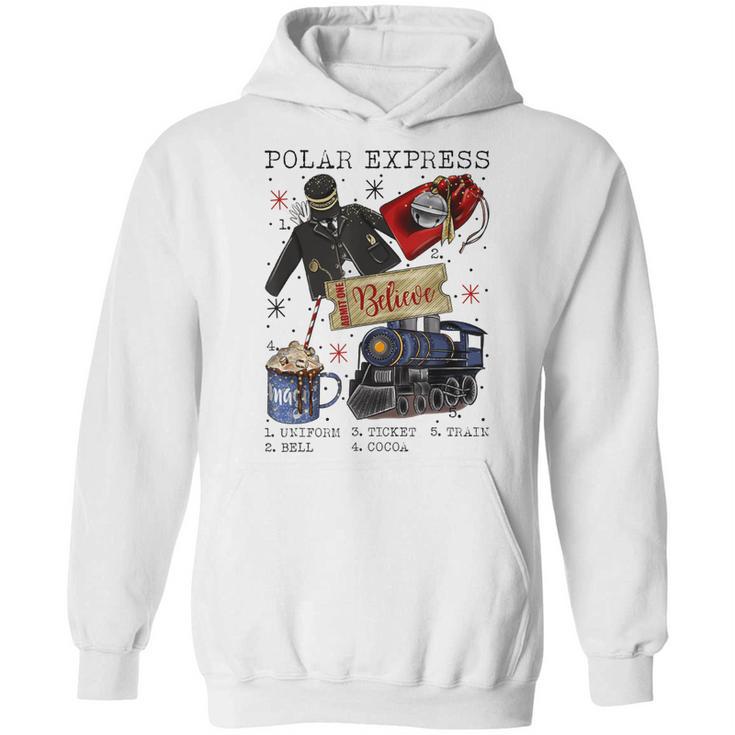 Polar Express Believe Hoodie