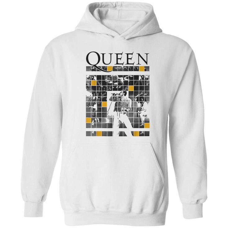 Queen Official Live Concert Blocks Hoodie