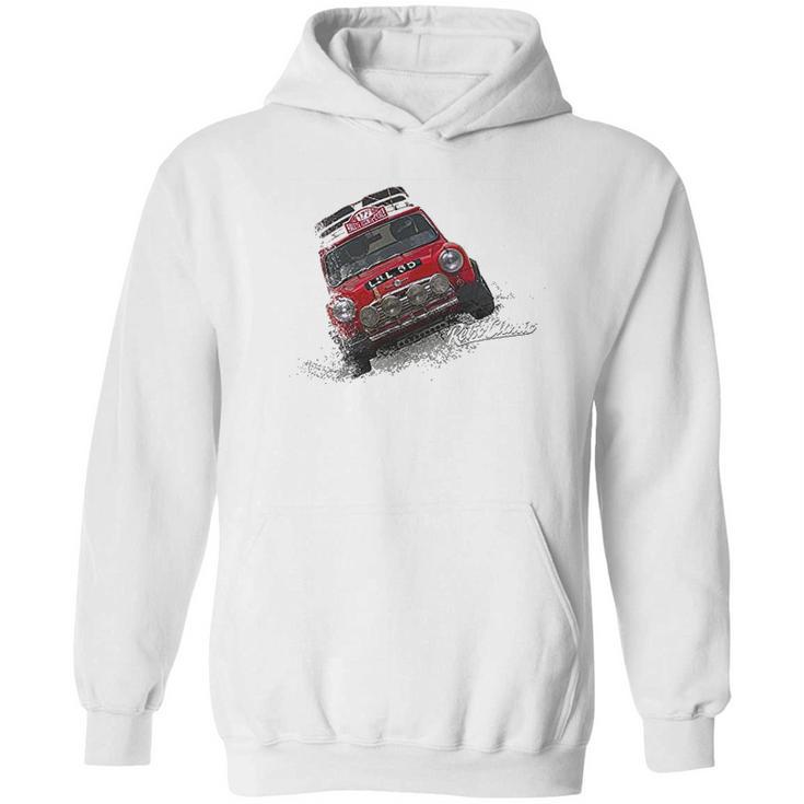 Retroclassic Rally Mini Cooper Classic Sports Car Hoodie