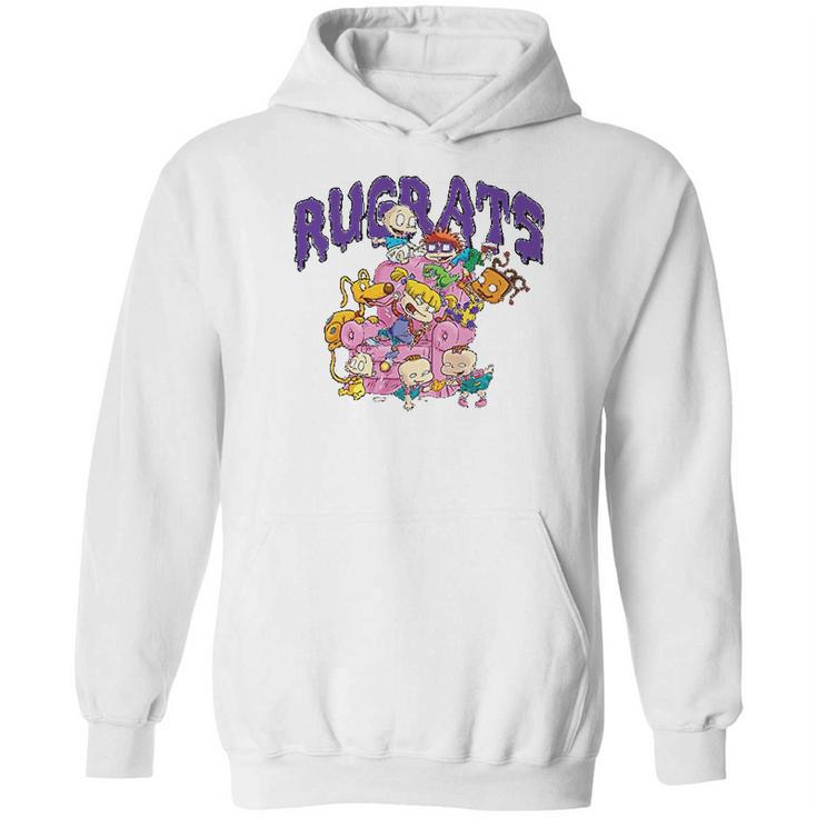 Rugrats 90S Rewing Pink Couch Hoodie