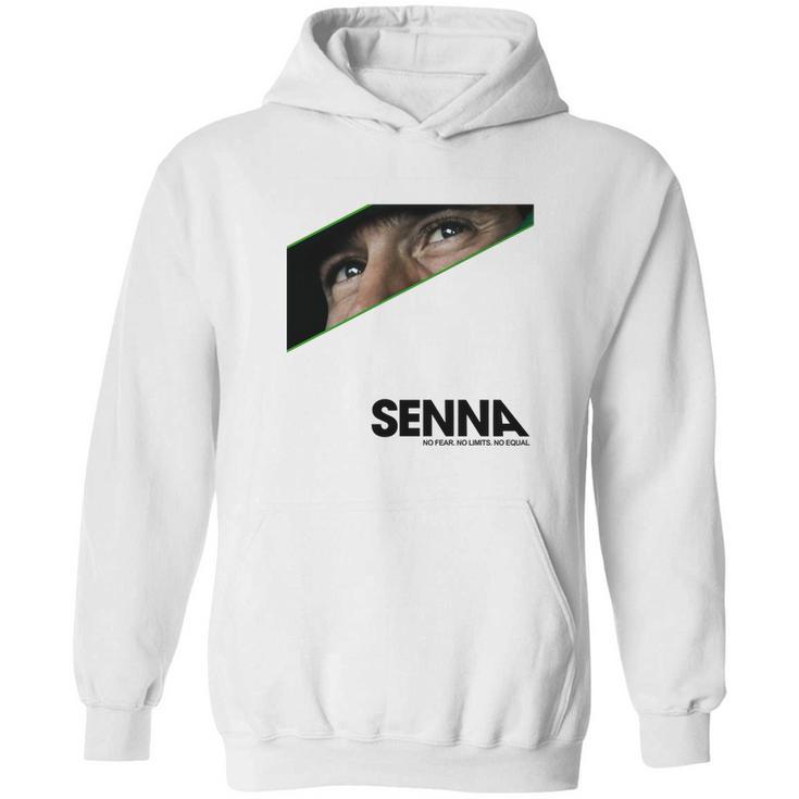 Senna No Fear  No Limits No Equal Hoodie