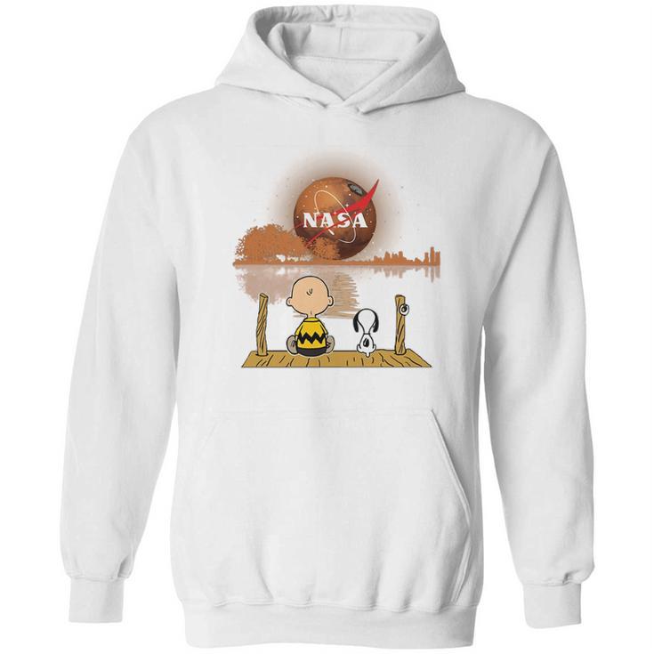 Snoopy What Are You Looking For Nasa Hoodie