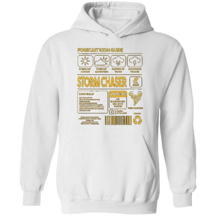 Storm Chaser Funny Facts For Tornado Hunters Hoodie