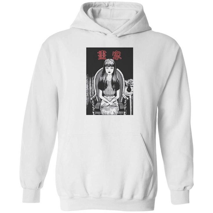 Tomie Junji Ito Uzumaki Cult Horror Manga Hoodie