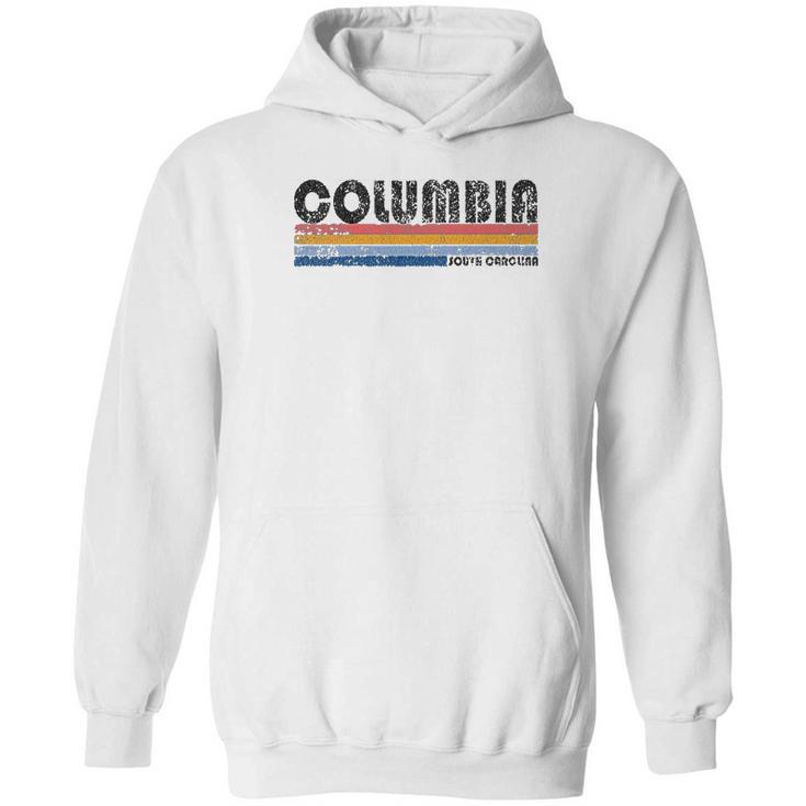 Vintage 1980S Style Columbia Hoodie