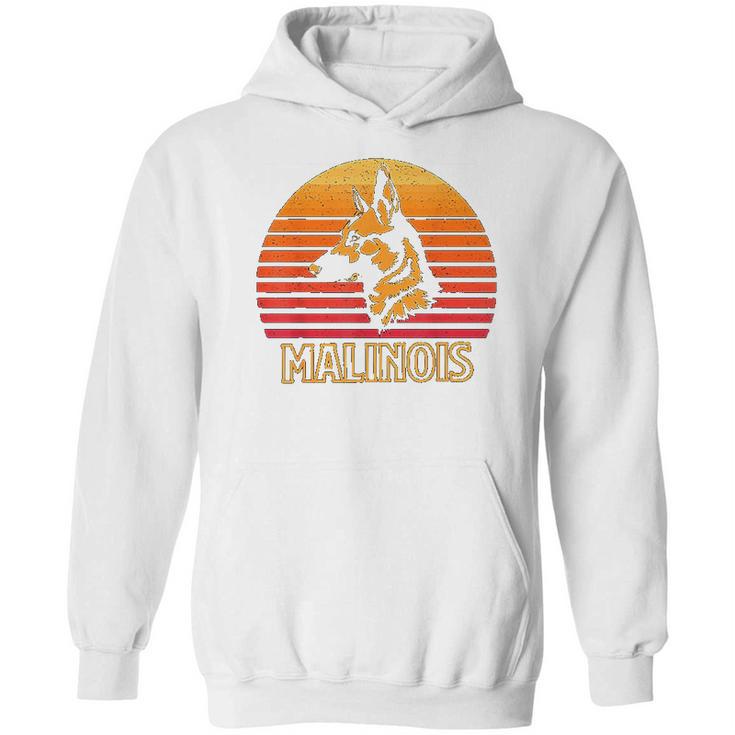 Vintage Belgian Malinois Dog Retro Malinois Gift Birthday Hoodie