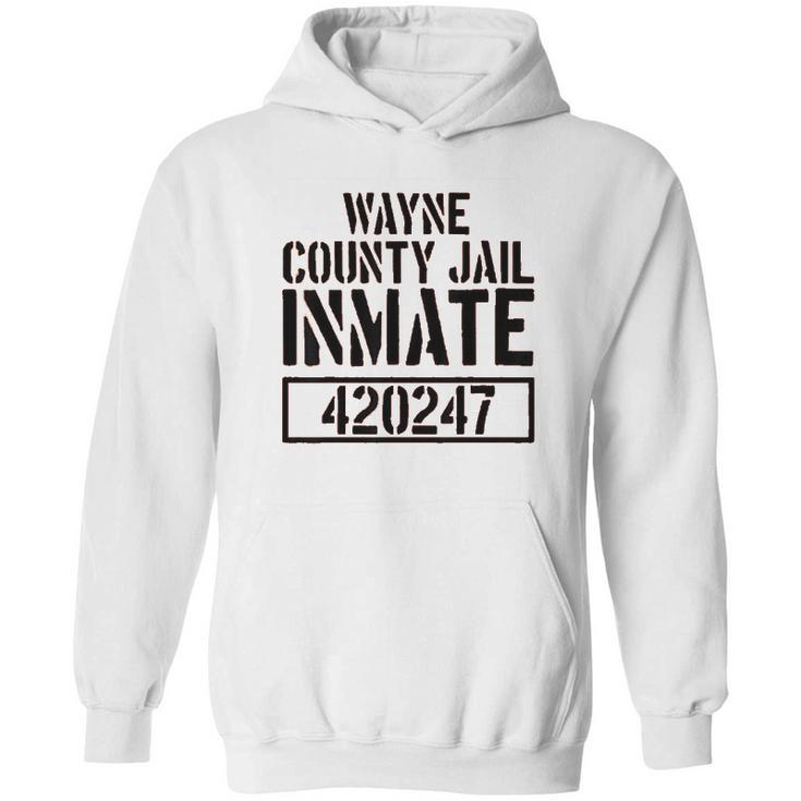 Wayne County Jail Inmate Prison Halloween Costume Hoodie