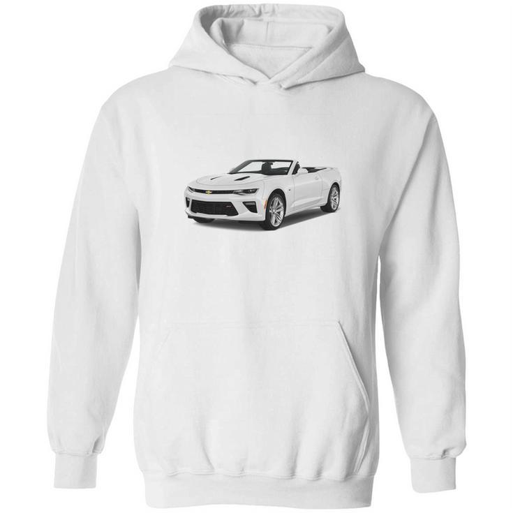 White Camaro Hoodie