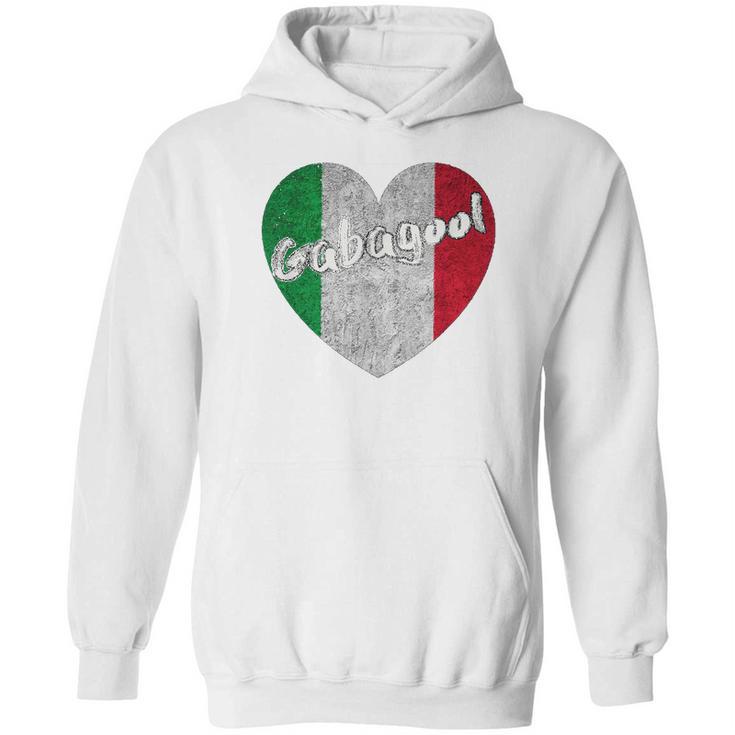 I Will Have The Gabagool Italian Heart Hoodie