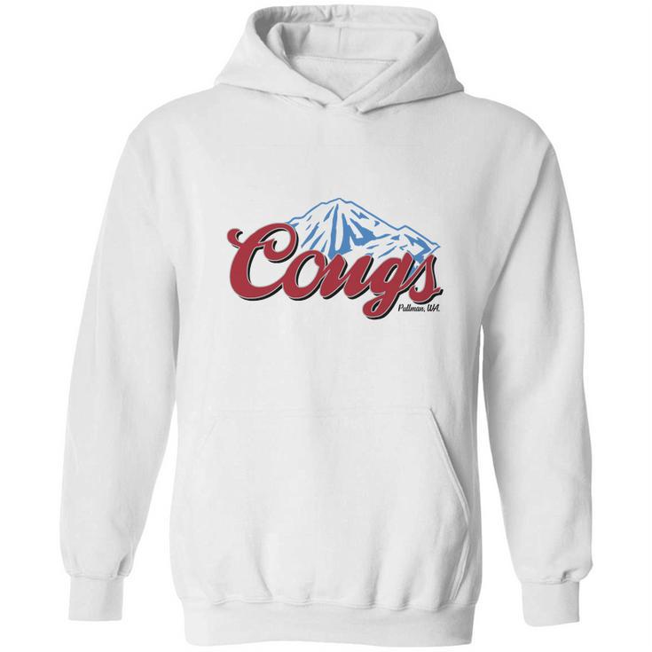 Wsu Cougs Light - Blue Hoodie