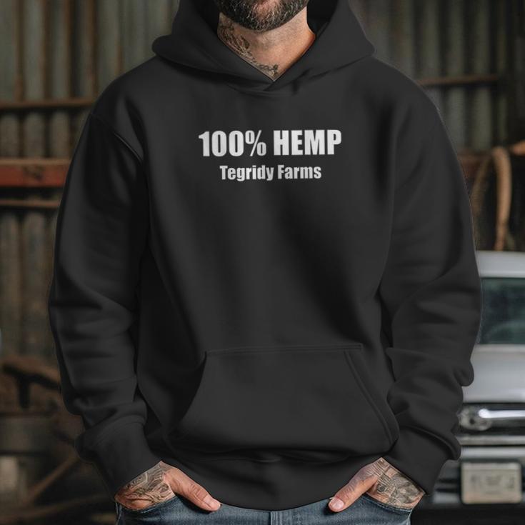 100 Hemp Tegridy Farms Funny Hoodie Gifts for Her