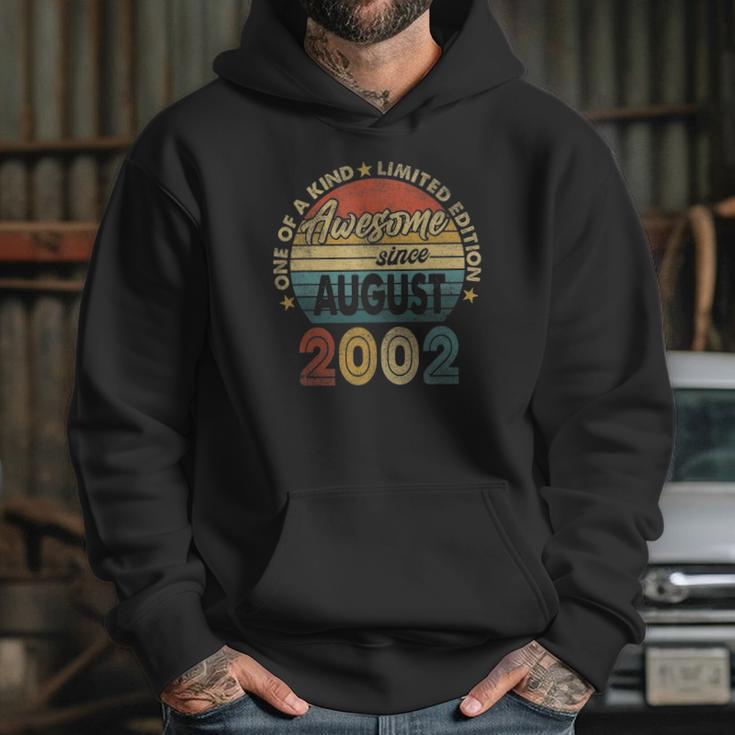 19 Years Old 19Th Birthday Men Awesome Since August 2002 Ver2 Hoodie Gifts for Her