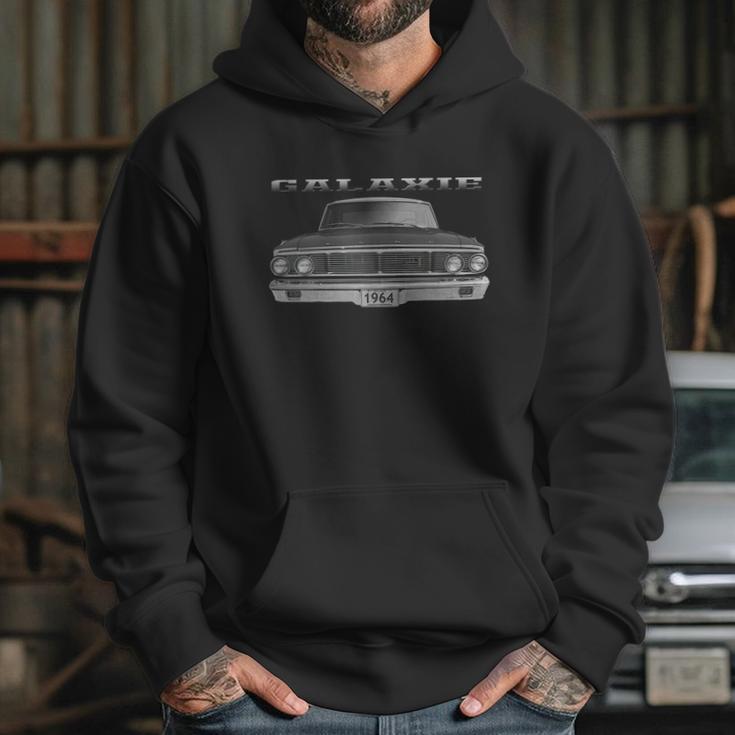 1964 Ford Galaxie Front Black Hoodie Gifts for Her