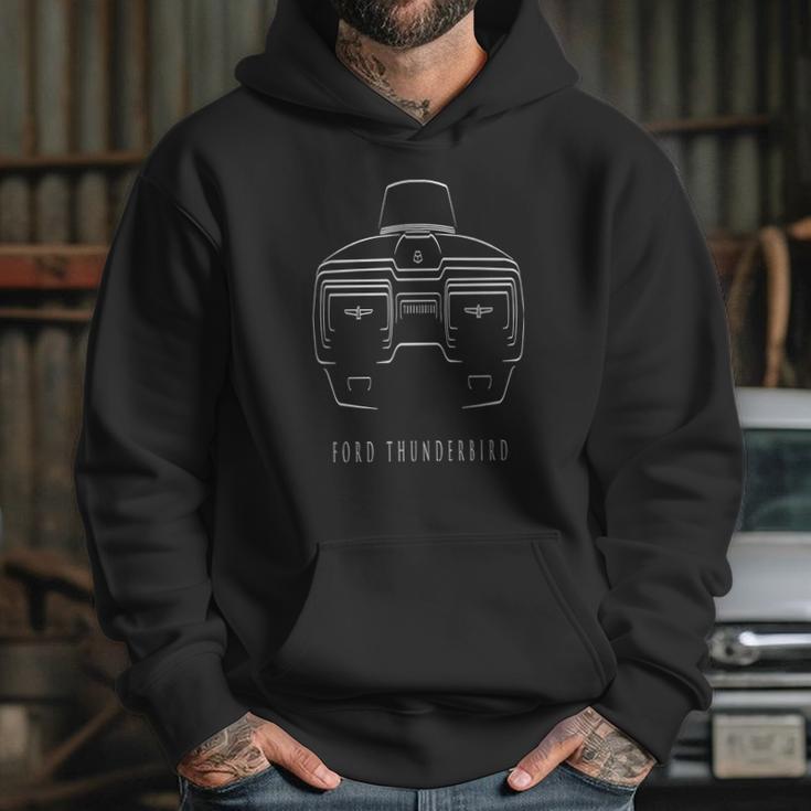 1964 Ford Thunderbird Stencil Hoodie Gifts for Her