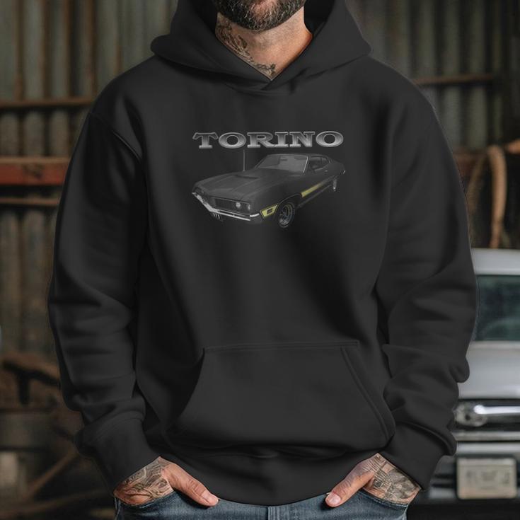 1971 Ford Torino Black Hoodie Gifts for Her