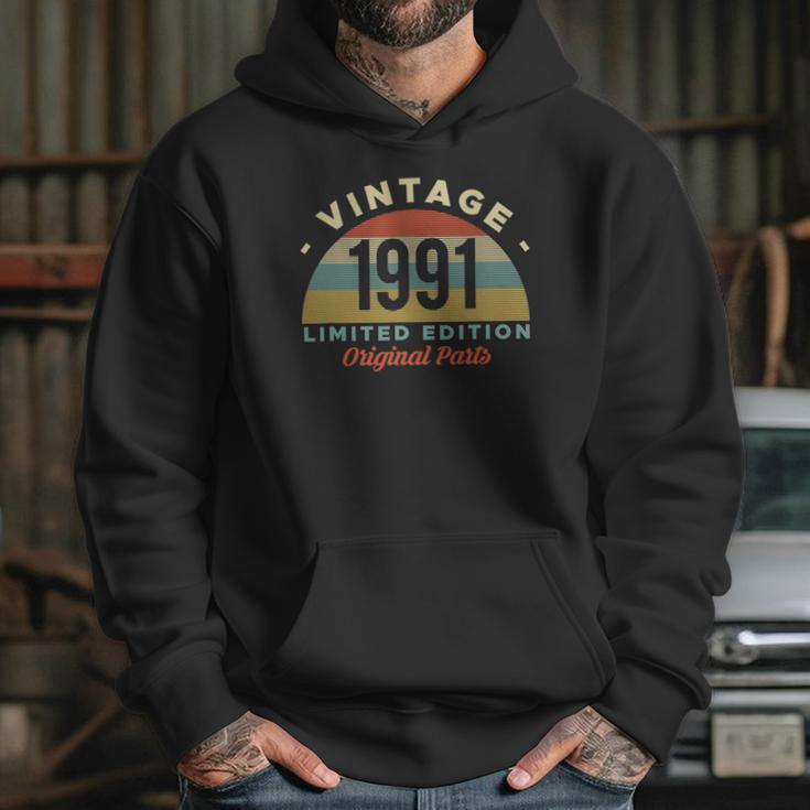 1991 Vintage Limited Edition Original Parts 30Th Birthday Hoodie Gifts for Her