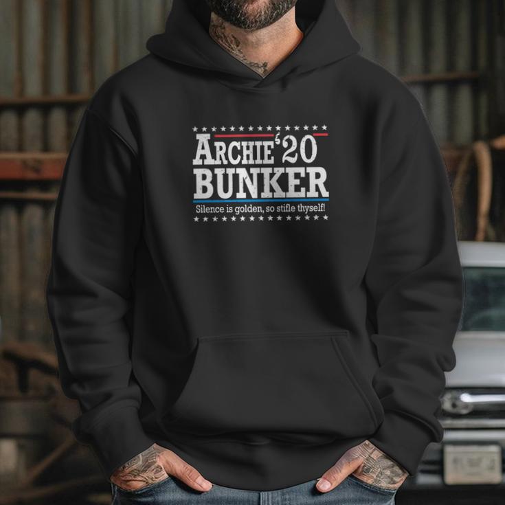 2020 Archie Bunker Silence Is Golden So Stifle Thyself Hoodie Gifts for Her