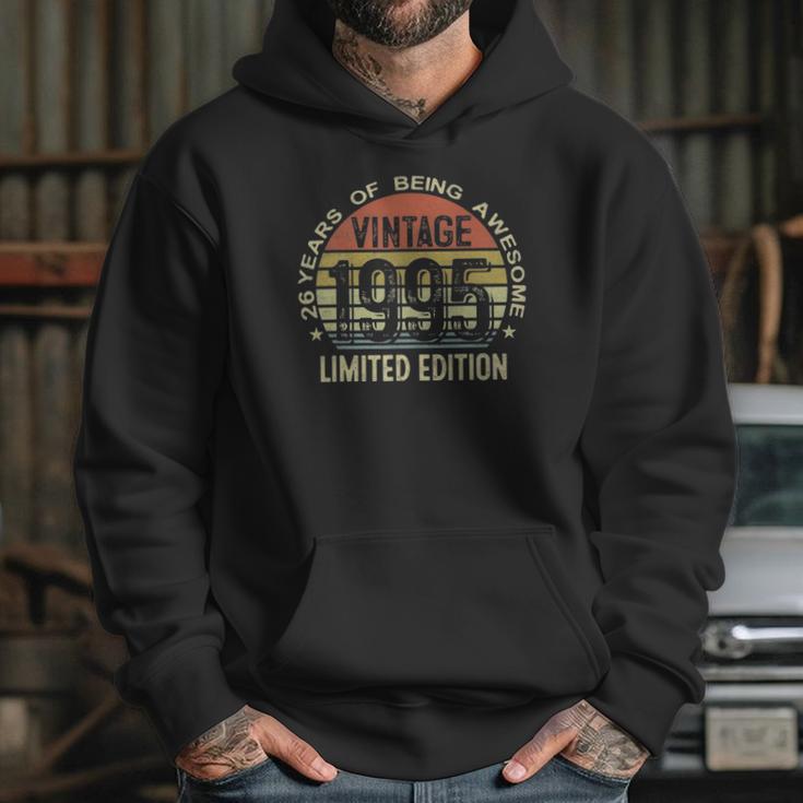 26 Years Old Gift Vintage Limited Edition 1995 26Th Birthday Hoodie Gifts for Her